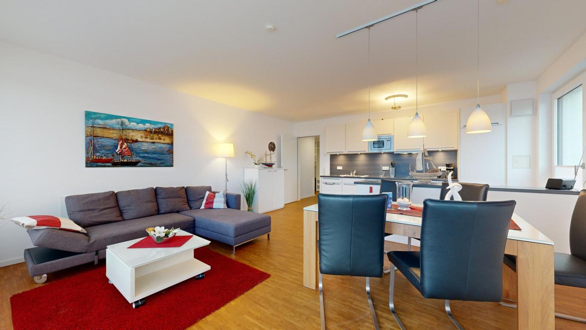 Duenenresort In Binz, Strandnahe Und Moderne Fewos Mit Balkon, Teilweise Mit Meerblick, Luaran gambar
